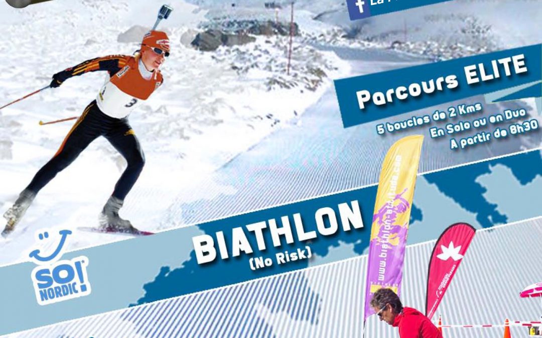 Affiche de la Planezarde Biathlon